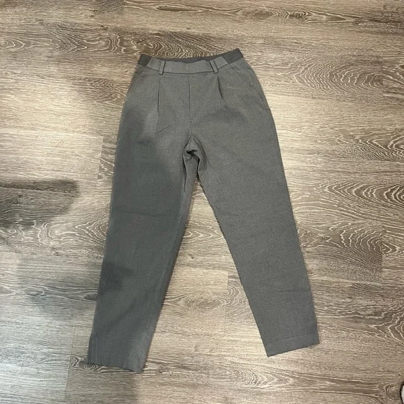 slim fit dress slacks Mens Kenneth Cole Reaction Modern Fit Stretch Dress Pants 38x30 Dark Grey main image 0